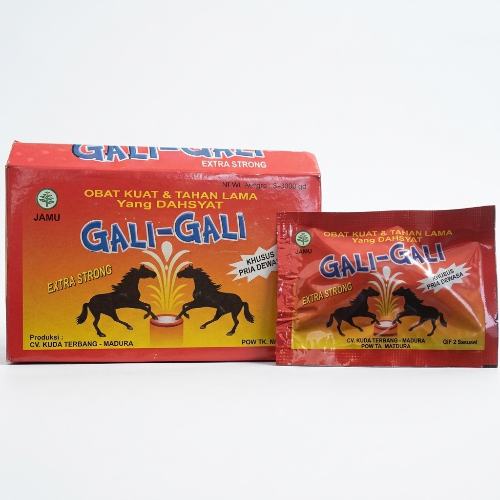 Kap Gali-Gali Merah Box